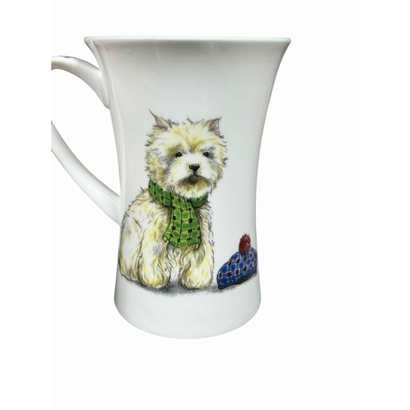 Hudson Scottie Dogs Bone China Mug | British Cottagecore Dog Coffee Cup‎ - Picture 4 of 7